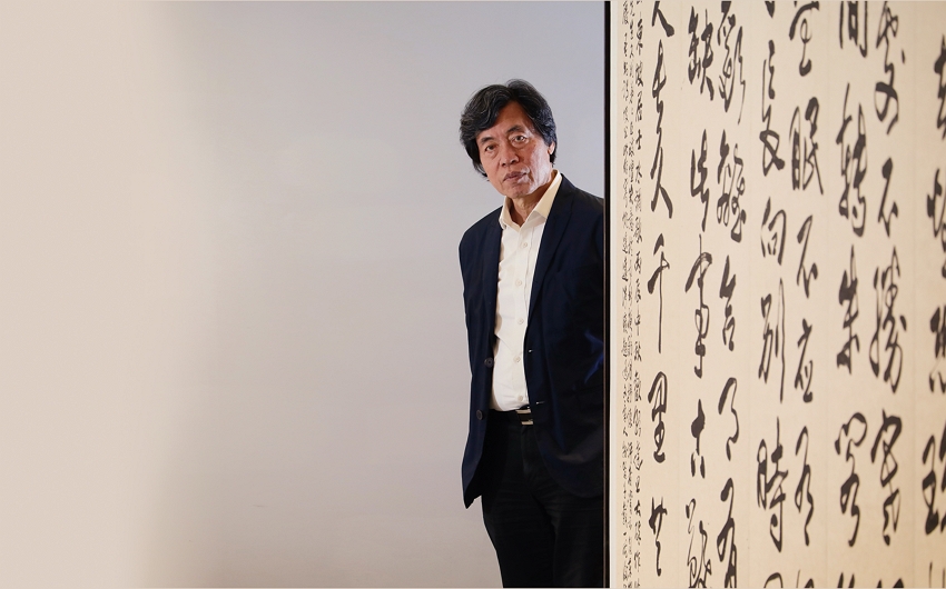 朱振南一輩子力求藝術的頂峰,亦追求生命的華彩。(林格立攝)