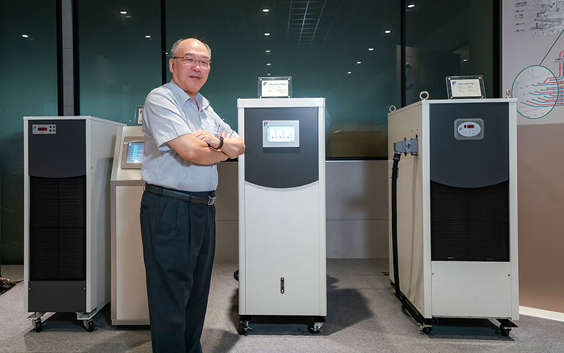 Habor Hsu, who well understands the urgency of achieving net zero carbon emissions, has led Habor Precision toward smart energy-saving technology, enabling Taiwan to hold its own in the global market for cooling systems.