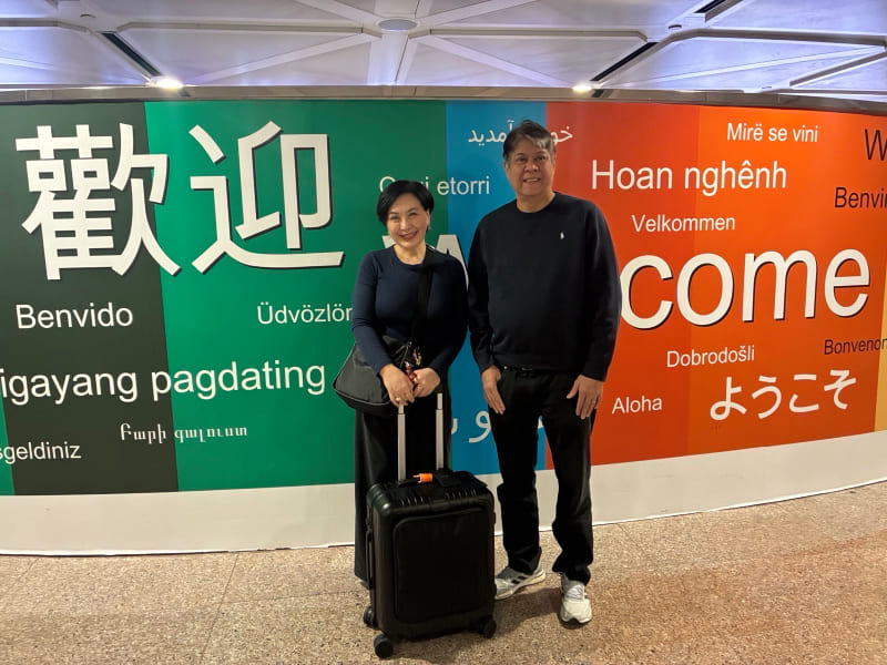 菲律賓參議員龐吉立南（Francis Pancratius “Kiko” Pangilinan）參議員伉儷抵台。