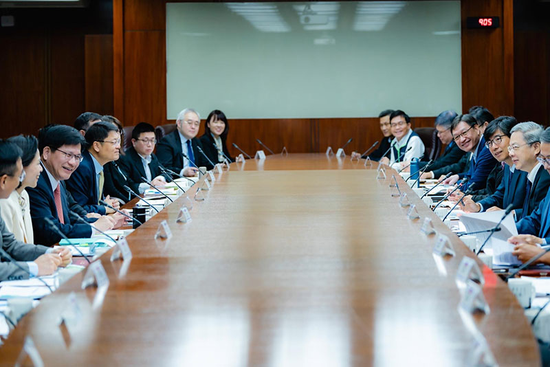 外交部及經濟部雙部長會議討論熱烈。