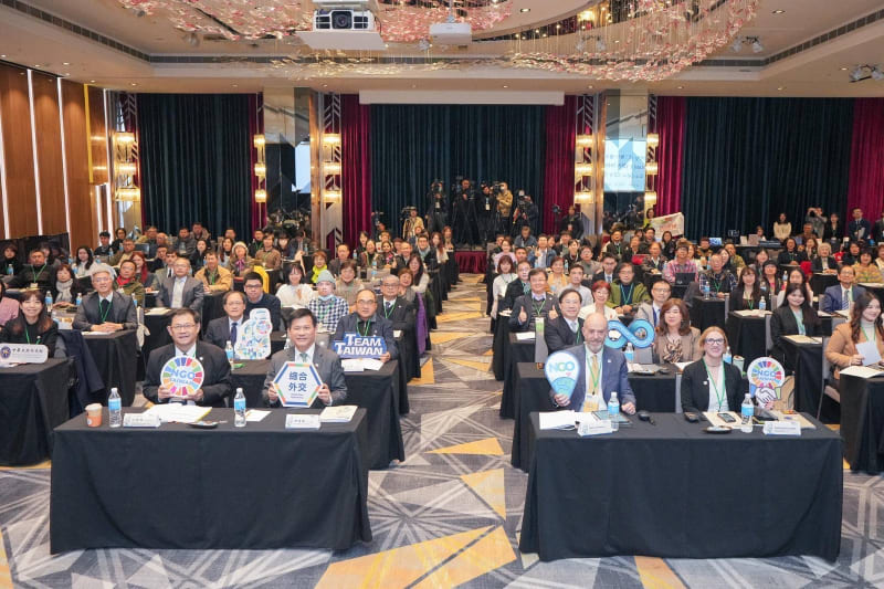 第六屆「NGO領袖論壇」全體出席者合影。