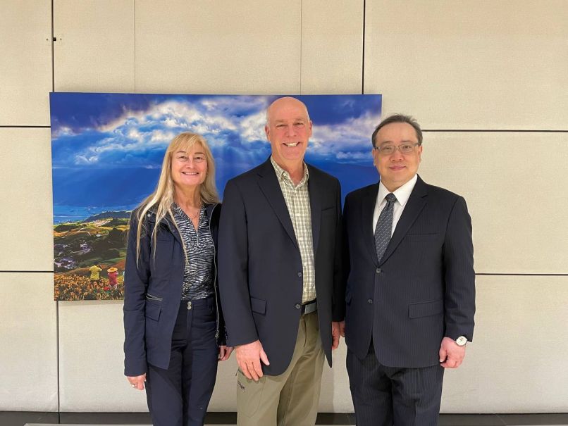 米モンタナ州知事のグレッグ・ジャンフォルテ州知事が訪台 Taiwan Today